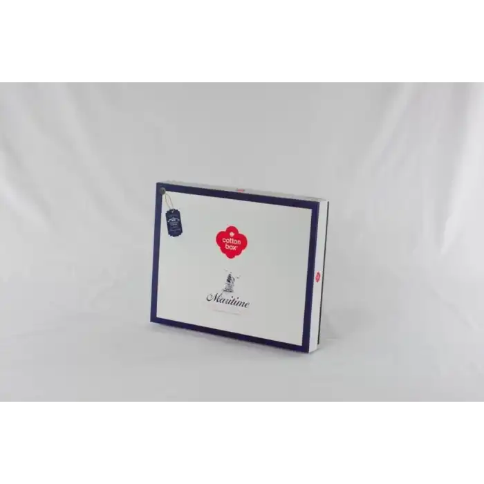Cotton Box Maritime Nevresim Takımı Çift Kişilik Sail Mavi