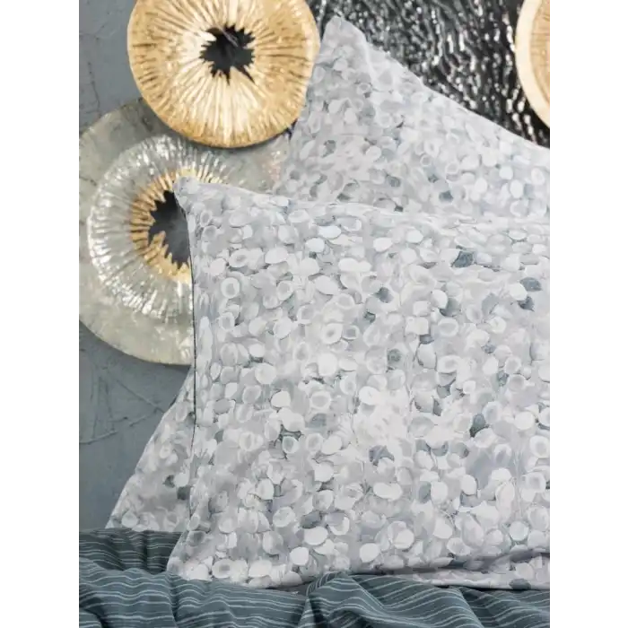 Cotton Box Minimal Çift Kişilik Nevresim Takımı Molly Antrasit