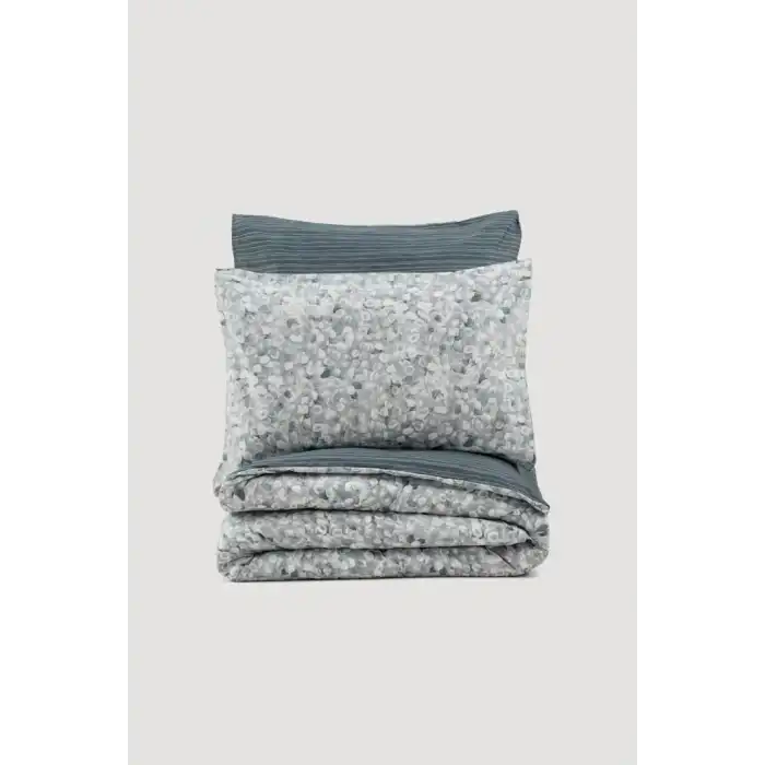 Cotton Box Minimal Çift Kişilik Nevresim Takımı Molly Antrasit