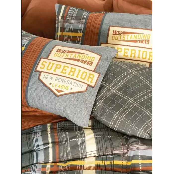 Cotton Box Modern Çift Kişilik Nevresim Takımı Ramiro Tarçın