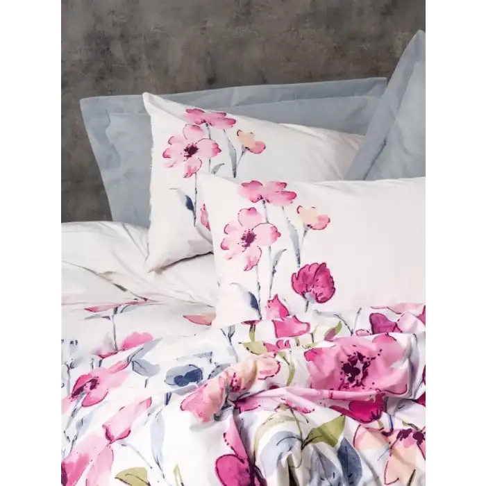 Cotton Box Ranforce Nevresim Takımı Çift Kişilik Carla Gri
