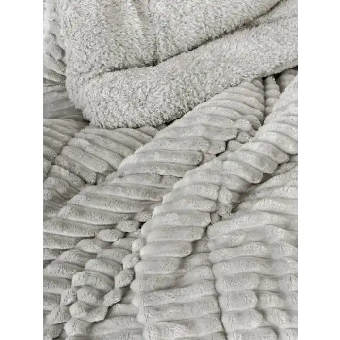 Cotton Box Wave Gri Çift Kişilik Yorgan