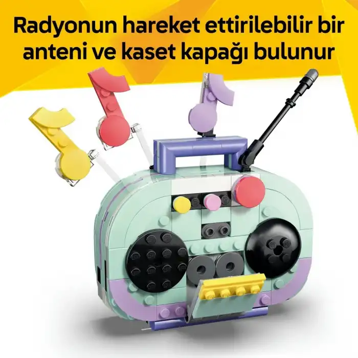 Creator 3’ü 1 Arada Müzikal Dekor Kedili Piyano 31392