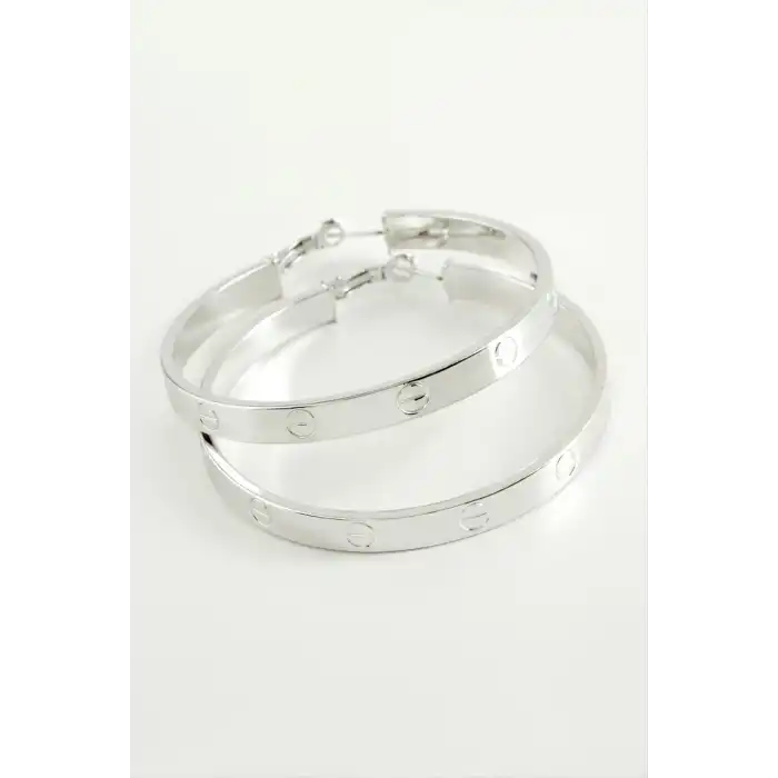 Crt Halka Küpe 4,5 cm