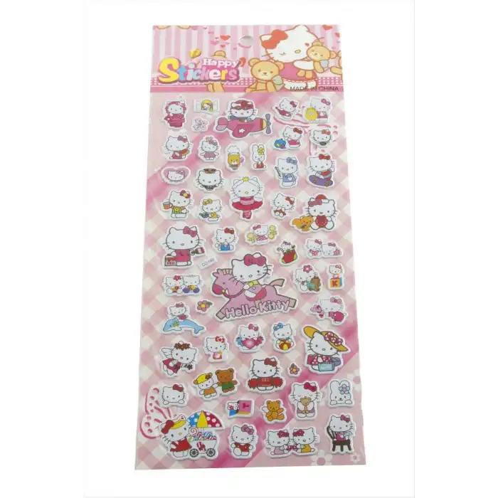 Çzgflm Karakteri Kabartmalı Sticker