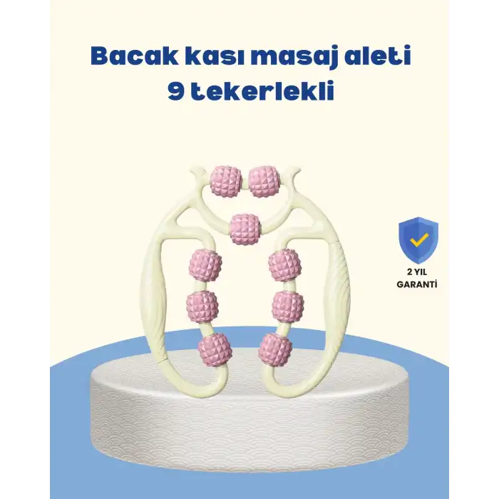 Dayanıklı Plastik Kas Masaj Rulosu Selülit Karşıtı