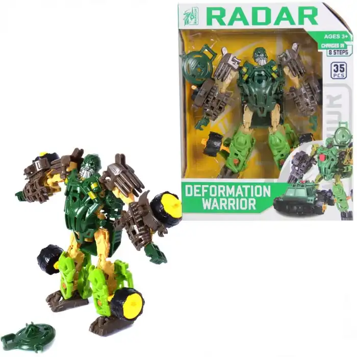 Deformation Warrior Robota Dönüşen Araba - 5898-B6
