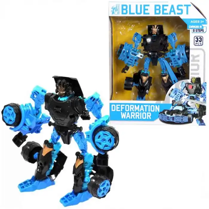Deformation Warrior Robota Dönüşen Araba - 5898-B6