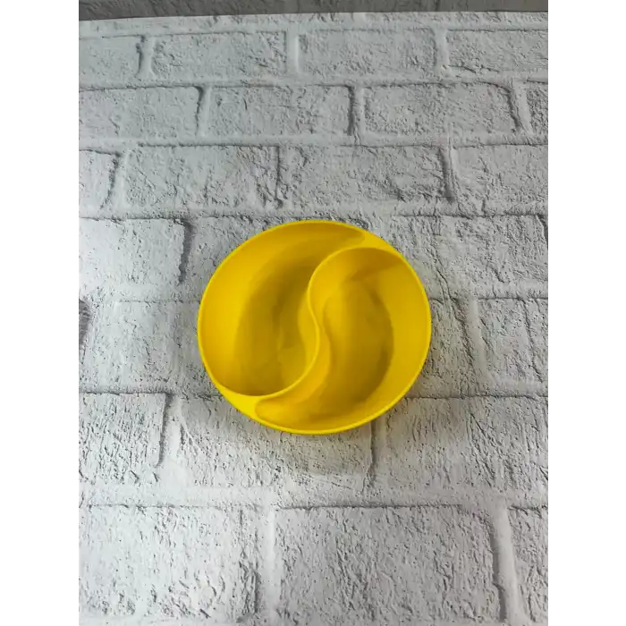 Dekoratif Sarı Çerezlik Kase 4’lü Set 3x12 cm