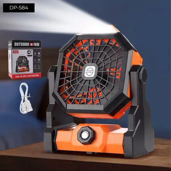 Dempower Mini Kare Ledli Fan