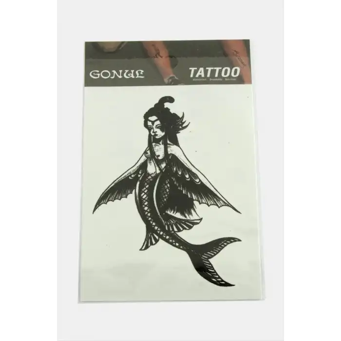 Deniz Kızı Tattoo Dövme Sticker