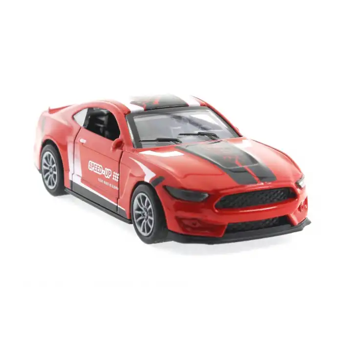 Die Cast Çek Bırak Metal Kırmızı Yarış Arabası