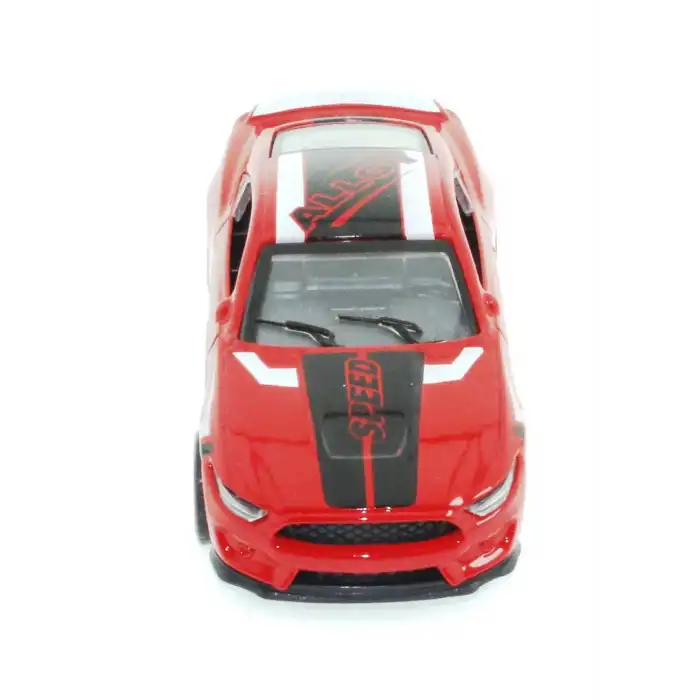 Die Cast Çek Bırak Metal Kırmızı Yarış Arabası