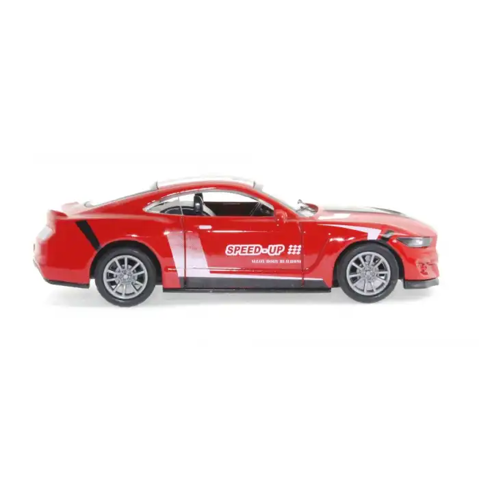 Die Cast Çek Bırak Metal Kırmızı Yarış Arabası