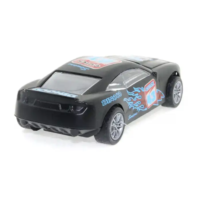 Die Cast Çek Bırak Metal Siyah Yarış Arabası 43