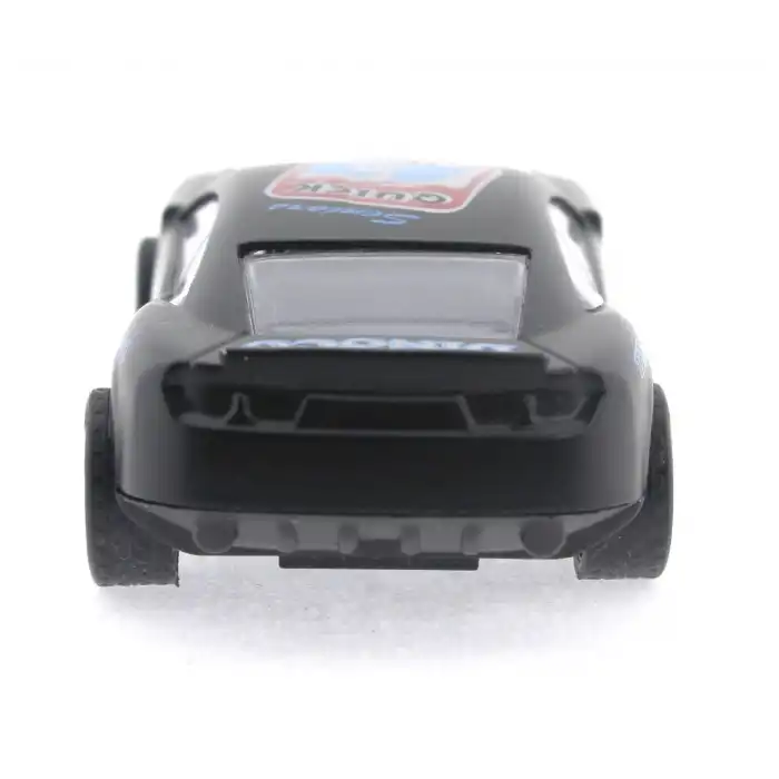 Die Cast Çek Bırak Metal Siyah Yarış Arabası 43