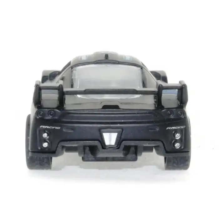 Die Cast Çek Bırak Metal Siyah Yarış Arabası 88