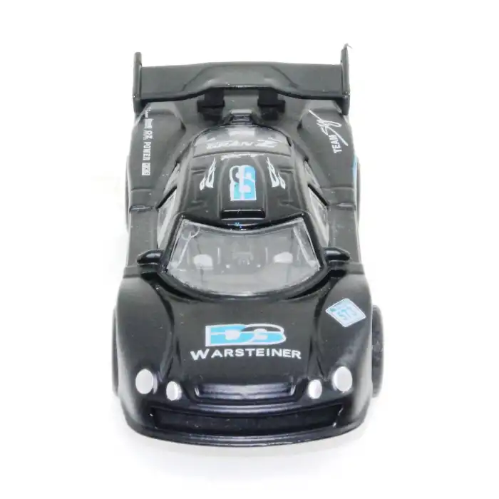 Die Cast Çek Bırak Metal Siyah Yarış Arabası DS