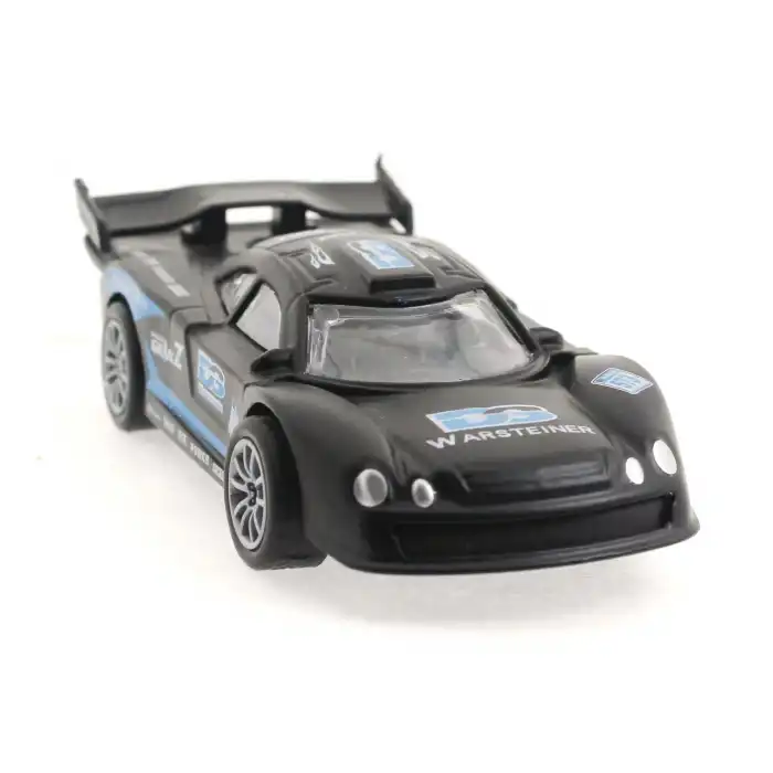 Die Cast Çek Bırak Metal Siyah Yarış Arabası DS