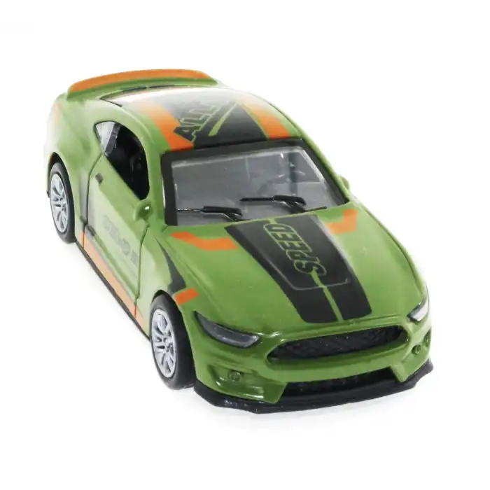 Die Cast Çek Bırak Metal Yeşil Yarış Arabası
