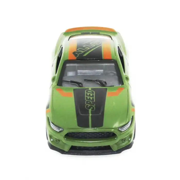 Die Cast Çek Bırak Metal Yeşil Yarış Arabası