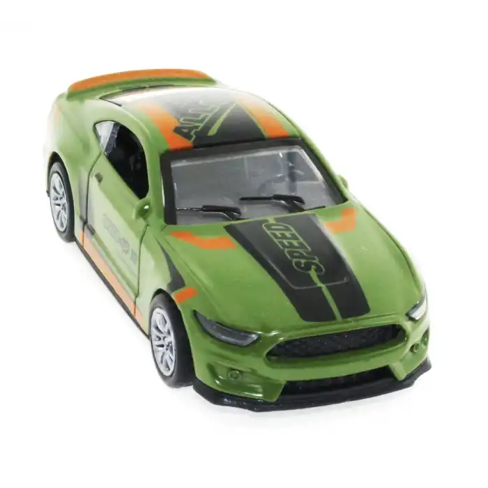 Die Cast Çek Bırak Metal Yeşil Yarış Arabası