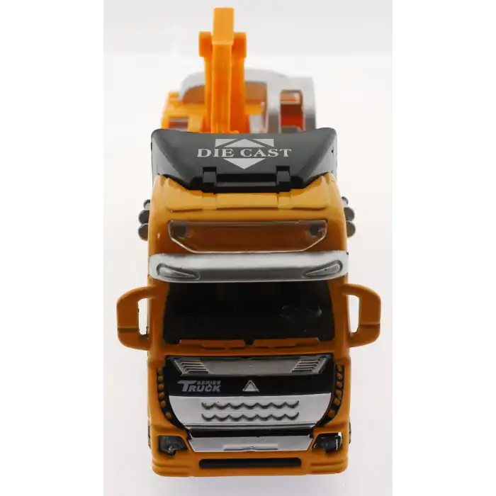 Die Cast Çek Bırak Sarı Kepçe