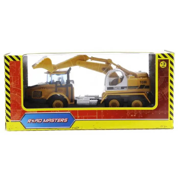 Die Cast Mini İnşaat Aracı Kepçe