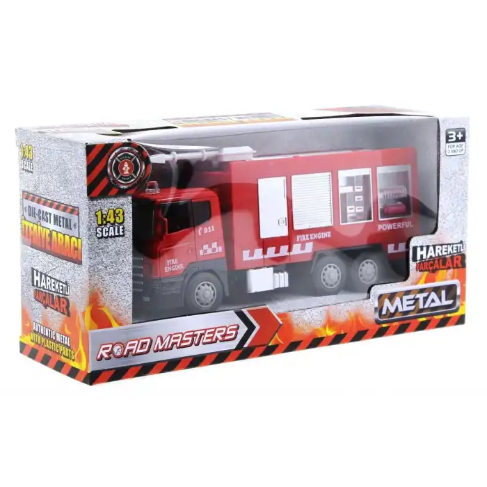 Die Cast Sürtmeli Söndürücü İtfaiye Aracı