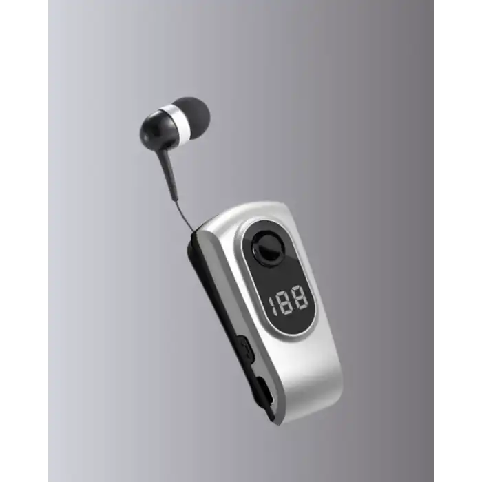 Dijital Ekranlı Bluetooth Kulaklık – Titreşimli Bildirim, 25 Saat Kullanım