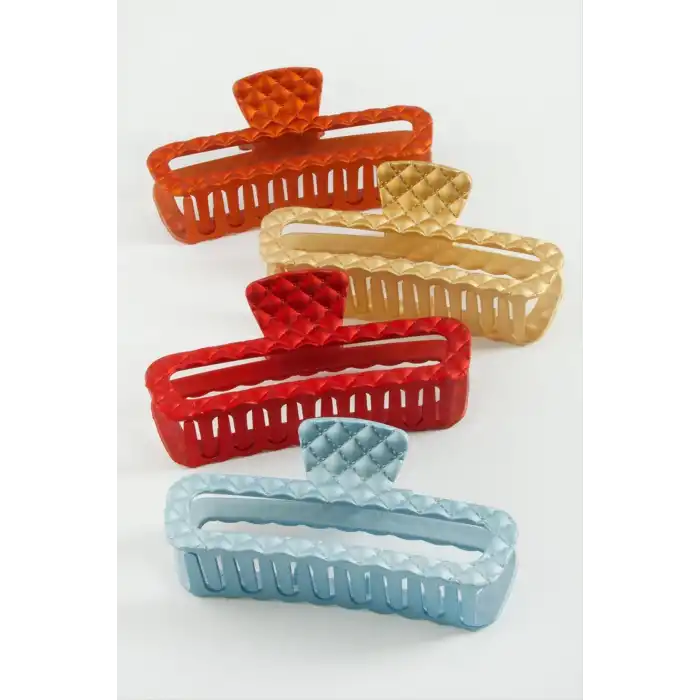 Dikdörtgen Renkli Mandal Toka 12 cm