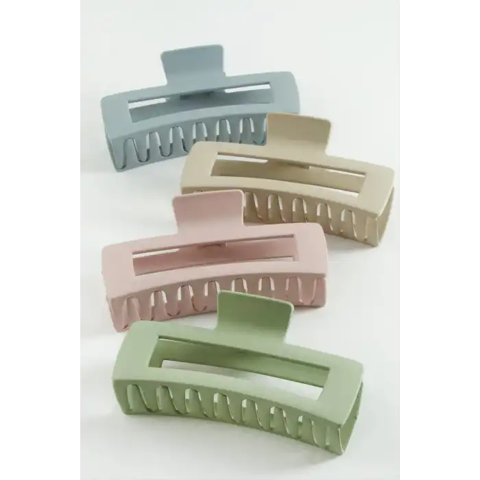 Dikdörtgen Renkli Mandal Toka 12 cm