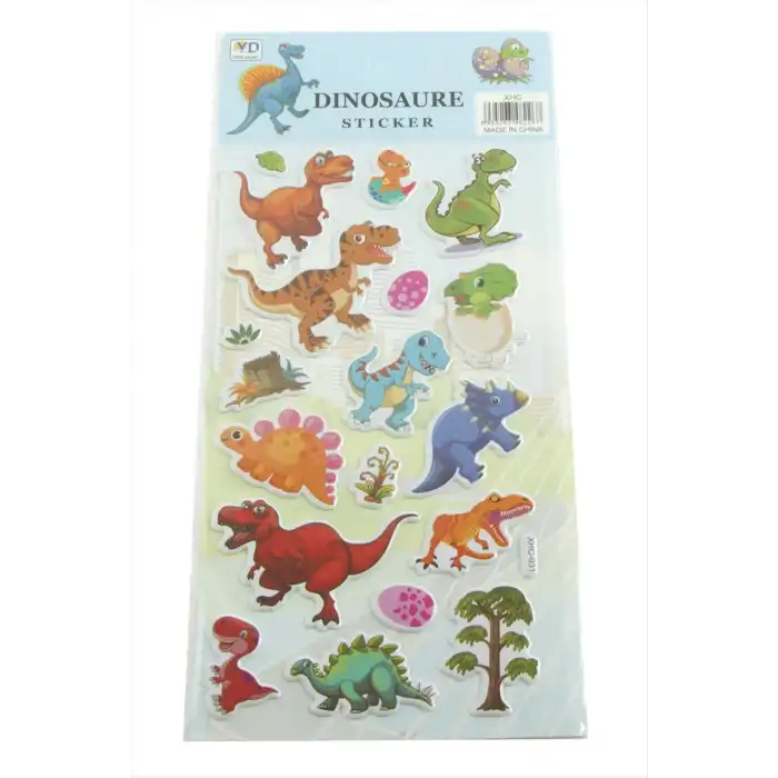 Dinazor Kabartmalı Sticker