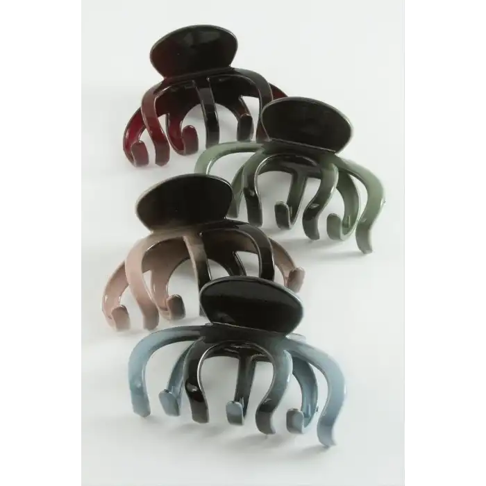 Dişli Renkli Mandal Toka 10 cm