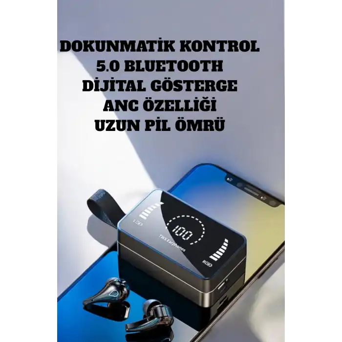 Dokunmatik Kontrol ve Net Aramalar için ANC Destekli Kulaklık