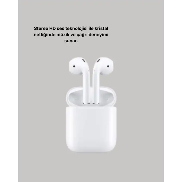 Dokunmatik Kontrollü 2. Nesil Bluetooth 5.0 Uzun Pil Ömürlü Kulaklık