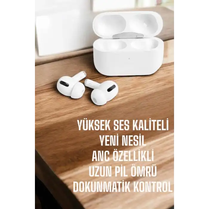Dokunmatik Kontrollü Kablosuz Kulaklık iOS ve Android Uyumlu