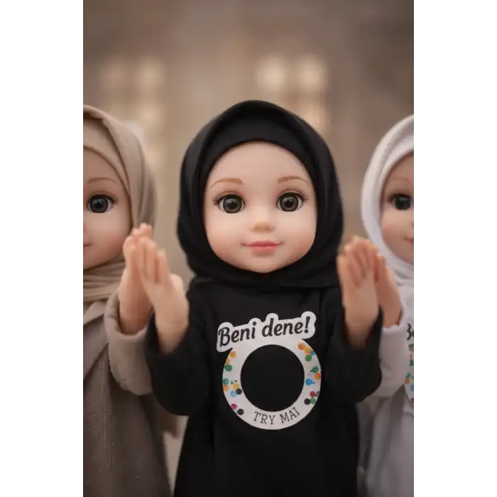 Dua Eden Tesettürlü Edep Bebek - Ramazan İlahi Oyuncağı