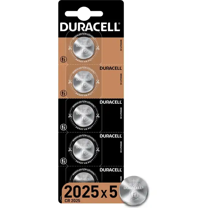 CR2025 LITHIUM 3V PİL 5Lİ