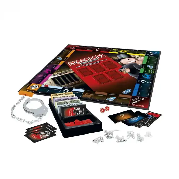 E1871 MONOPOLY CHEATERs EDITION/ Hasbro Gaming +8 yaş