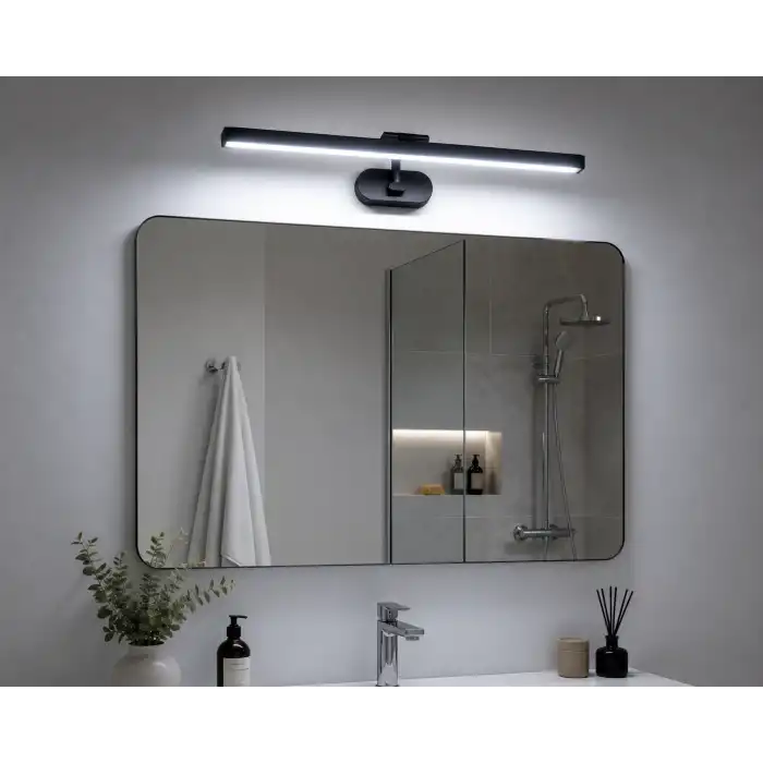 Eco Lounge CATA CT 5212 Siyah Yeni Kasa 7W Duvar Aplik 6400K Beyaz Işık