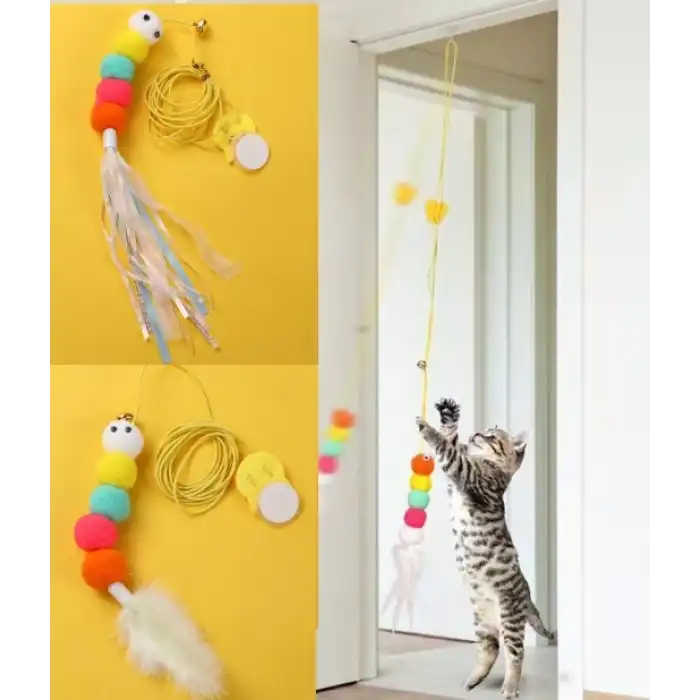 Elastik Kendinden Yapışkanlı Solucan Kedi Oltası Bx40