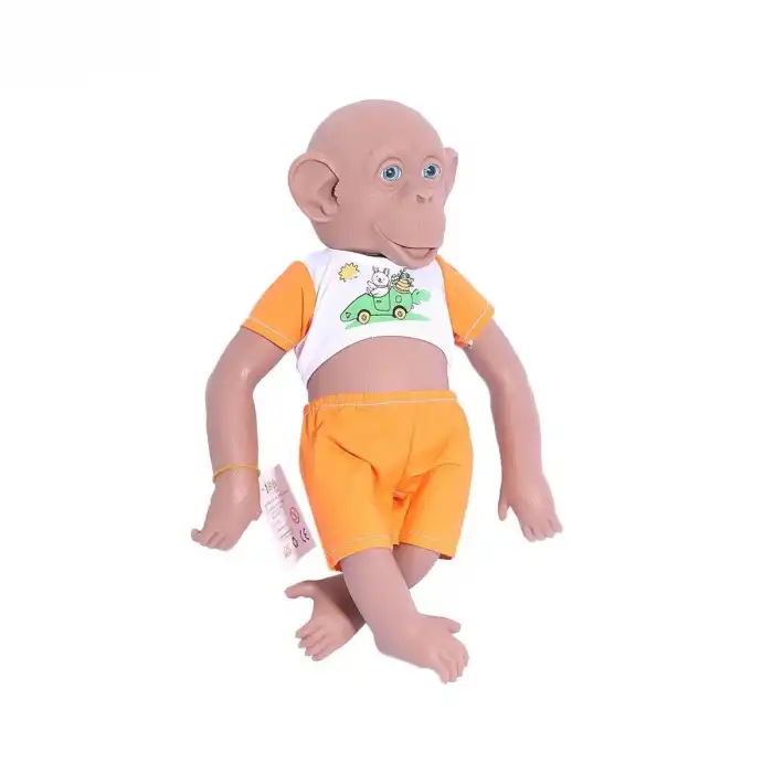 ELF23301 Maymun 35 cm - 1 Adet Stokta Olan Gönderilir