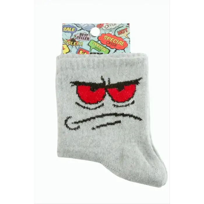 Emoji Kolej Çorap 8*28
