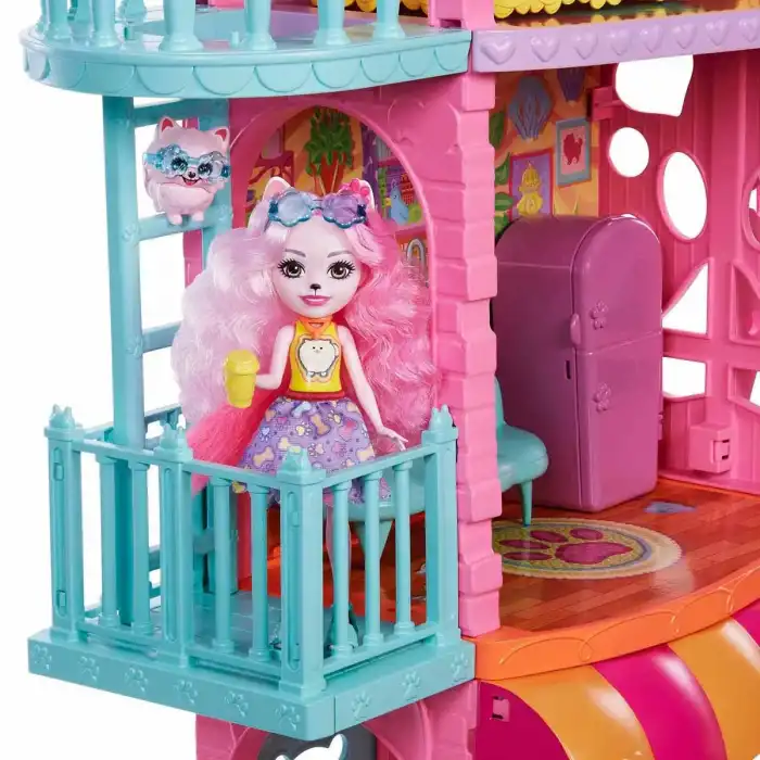 Enchantimals Şehir Evi ve Kafe Oyun Seti HHC18