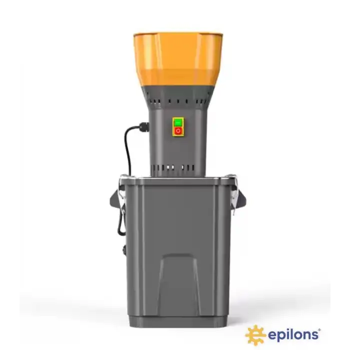 Epilons 55L 1300 w Profesyonel Tahıl Yem Öğütücü – 9 Paslanmaz Elek Hediyeli