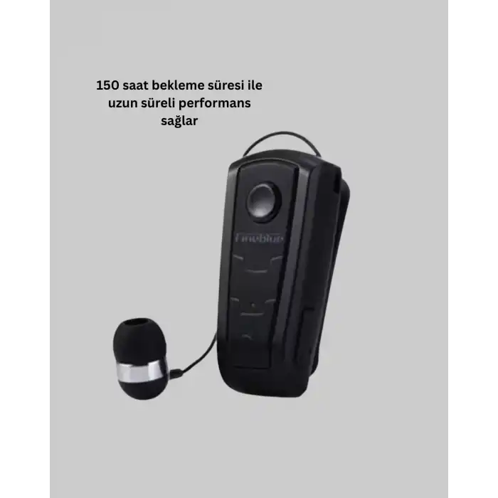 Ergonomik Bluetooth Kulaklık – 8 Saat Konuşma, Gürültü Azaltıcı Mikrofon