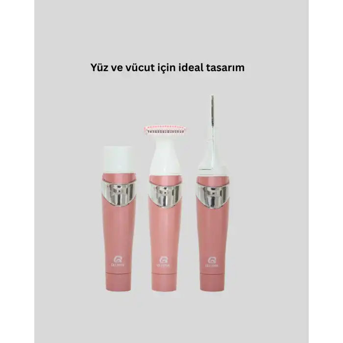 Ev Tipi Profesyonel Epilasyon Cihazı – Pembe