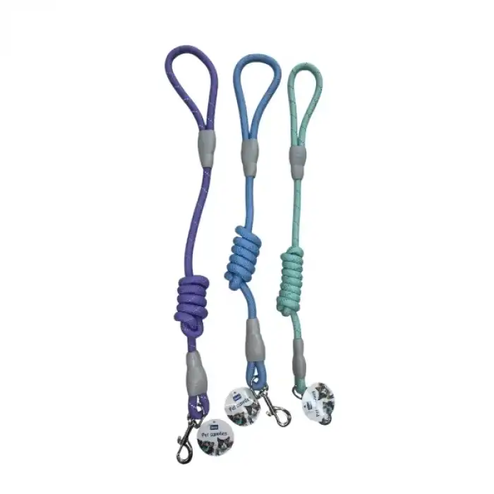 Evcil Hayvan Fitil Gezdirme Tasması 12 mm x 120 cm