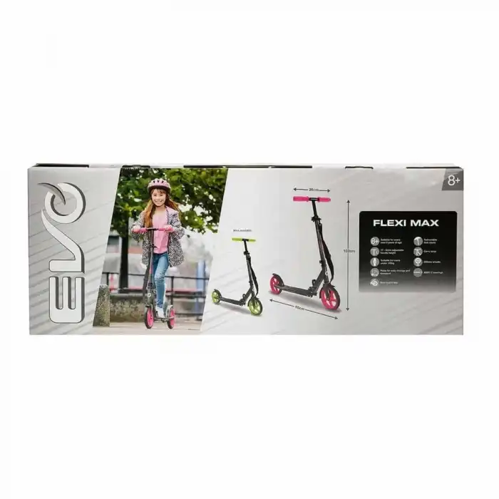 Evo 2 Tekerlekli Flexi Max Pembe Scooter